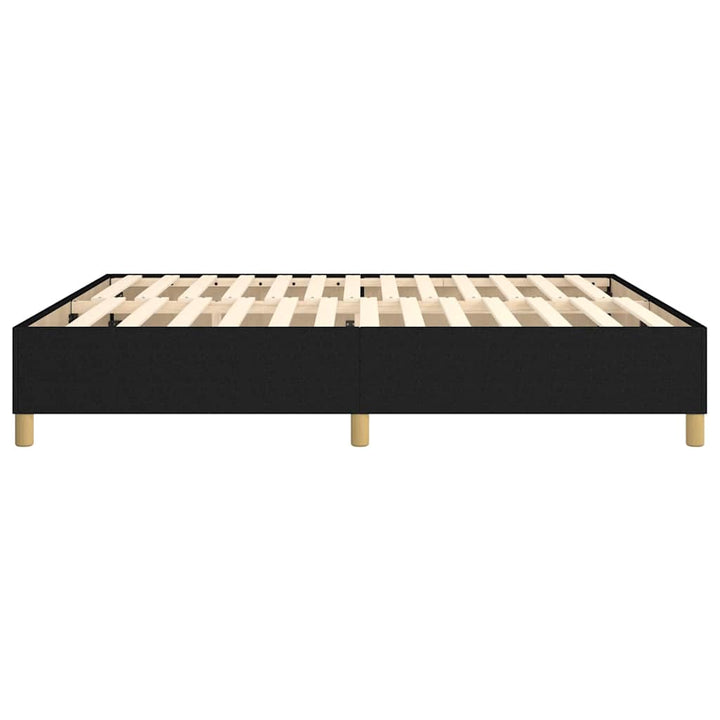 Boxspring sengeramme 180x200 cm stof sort