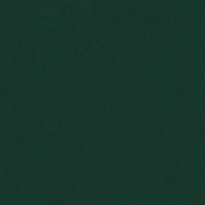 kontinentalseng med madras 90x190 cm fløjl mørkegrøn