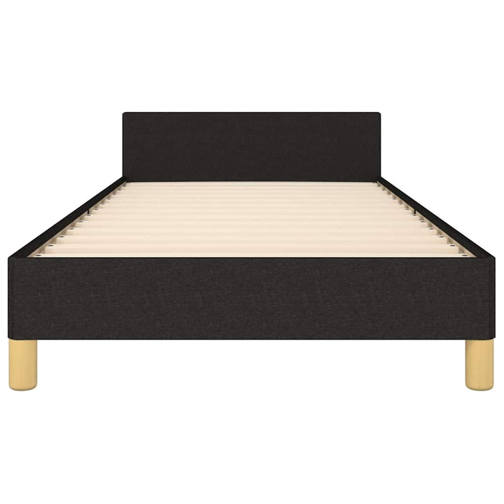 sengeramme uden madras 80x200 cm stof sort
