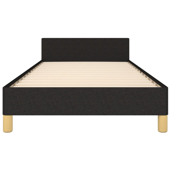 sengeramme uden madras 80x200 cm stof sort
