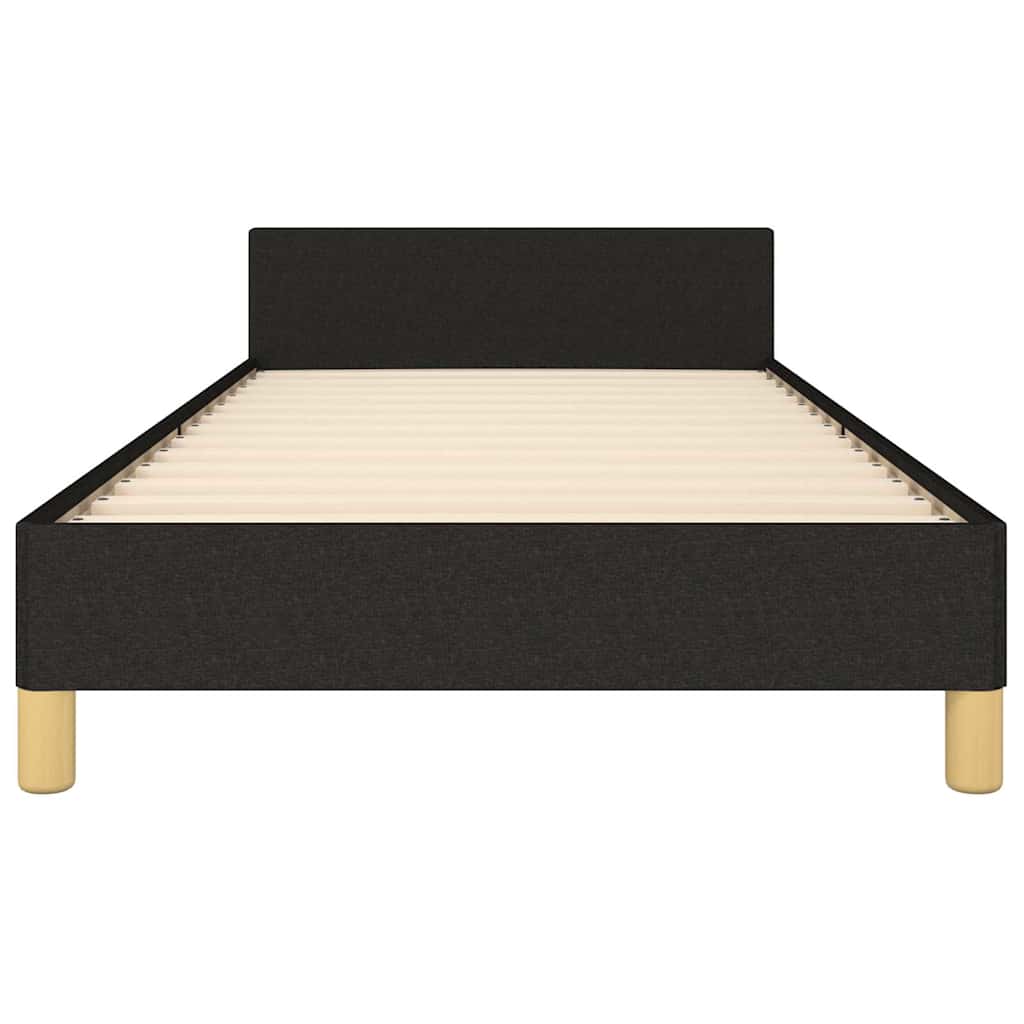 sengeramme uden madras 80x200 cm stof sort