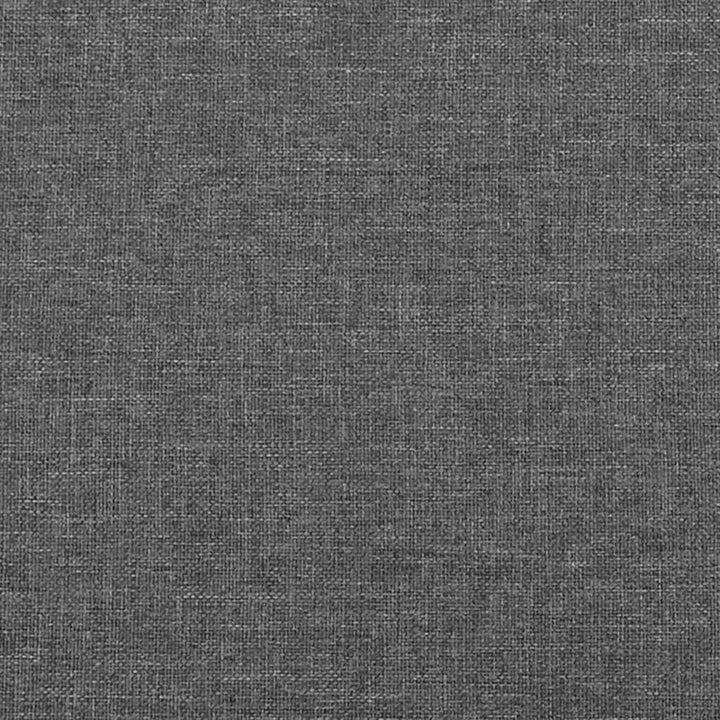 sengeramme uden madras 180x200 cm stof mørkegrå