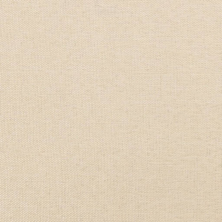 Sengeramme uden madras Creme 120x200 cm Stof