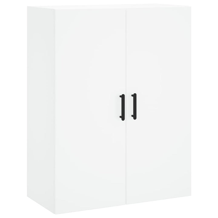 højskab 69,5x34x180 cm konstrueret træ hvid