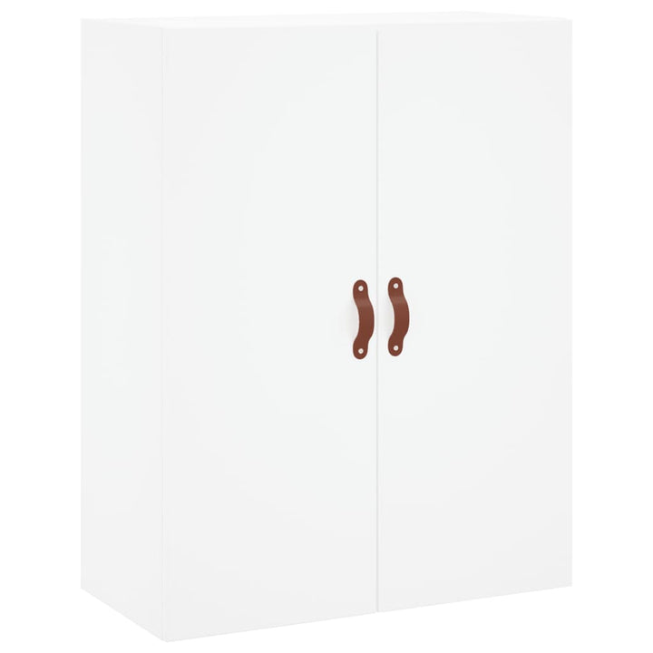 højskab 69,5x34x180 cm konstrueret træ hvid