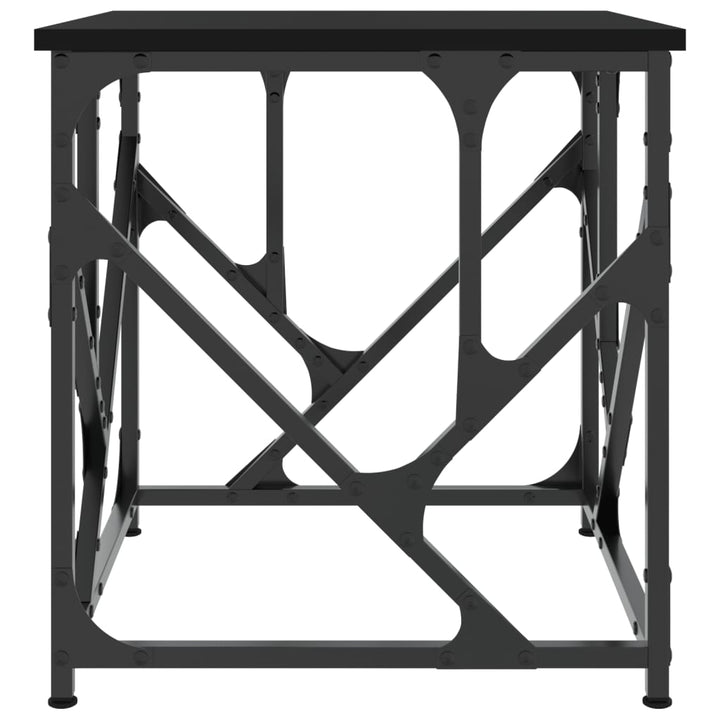 sofabord 45x45x47,5 cm konstrueret træ sort