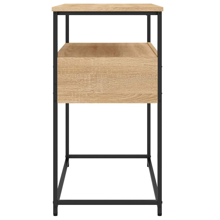 konsolbord Sonoma eg 75x40x75 cm konstrueret træ