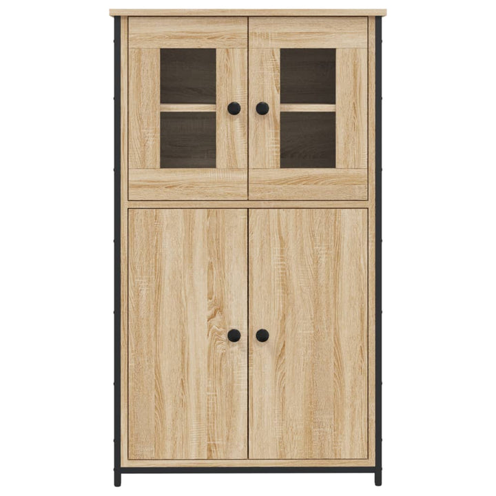 skab 62x32x106,5 cm konstrueret træ sonoma-eg
