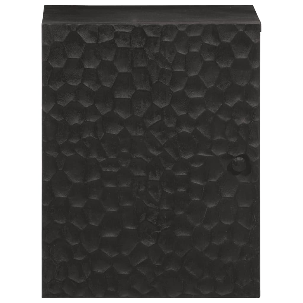 vægskab til badeværelse 38x33x48 cm massivt mangotræ