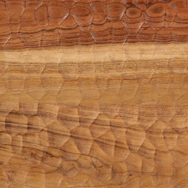 tv-bord 100x33x46 cm massivt akacietræ