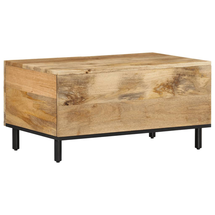 sofabord 80x50x40 cm massivt mangotræ