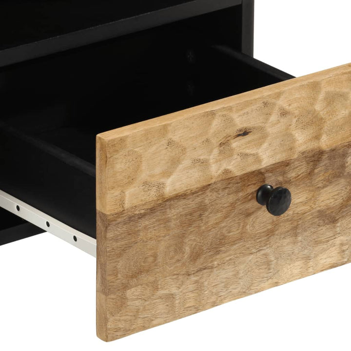 tv-bord 100x33x46 cm massivt mangotræ