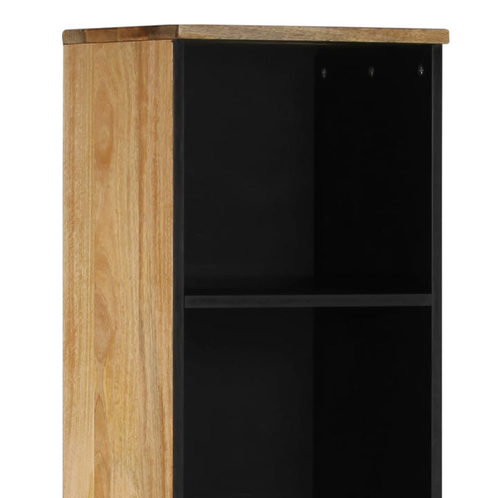 badeværelsesskab 38x33x160 cm massivt mangotræ