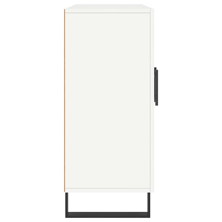 skab 90x34x80 cm konstrueret træ hvid