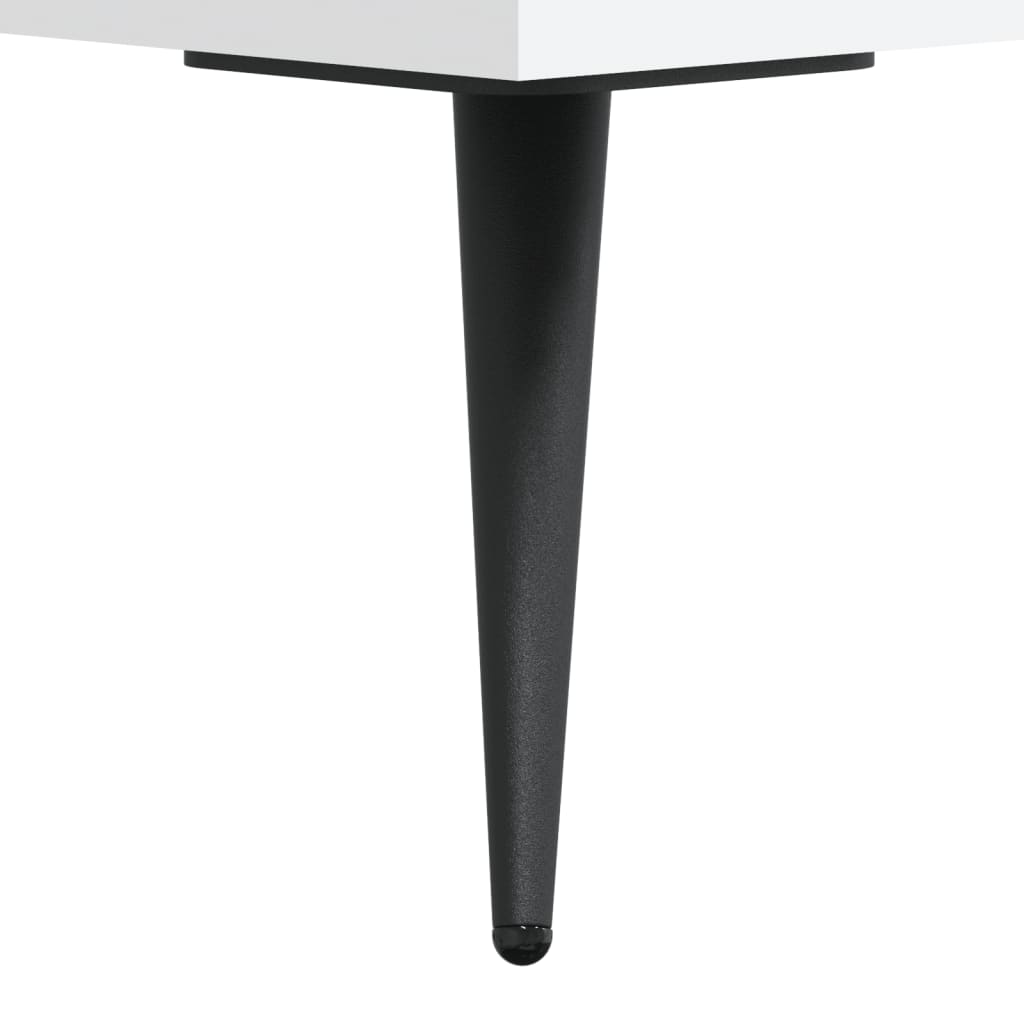 skænk 100x36x60 cm konstrueret træ hvid