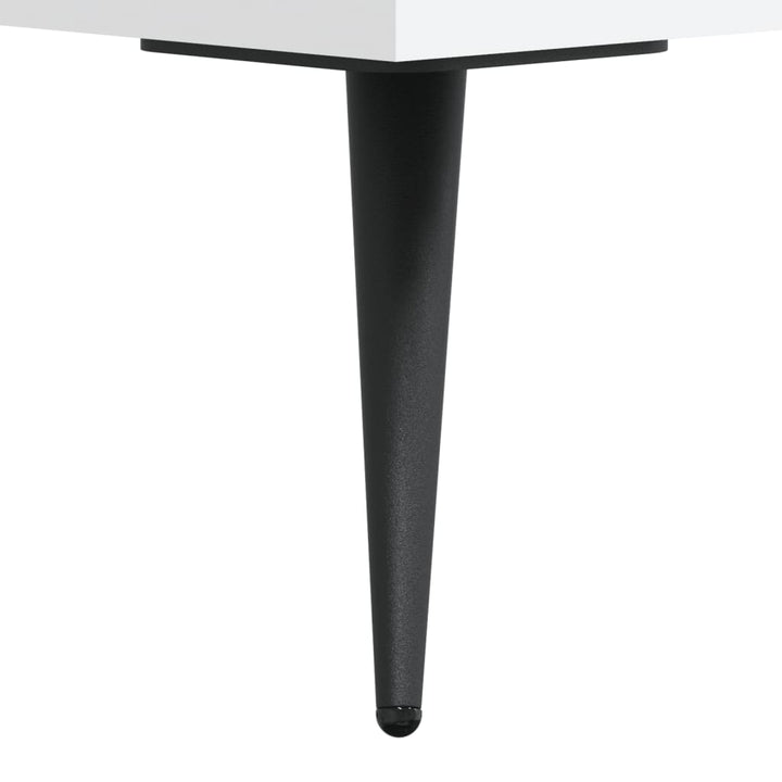 skænk 100x36x60 cm konstrueret træ hvid