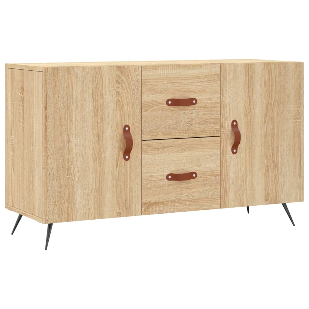 skænk 100x36x60 cm konstrueret træ sonoma-eg