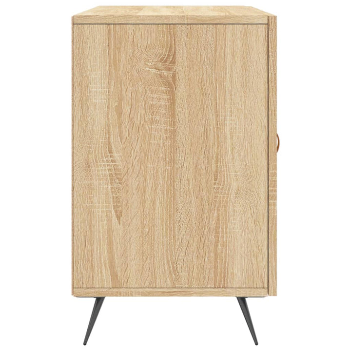 skænk 100x36x60 cm konstrueret træ sonoma-eg