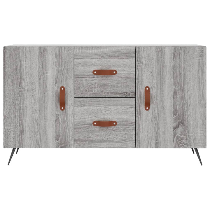 skænk 100x36x60 cm konstrueret træ grå sonoma-eg