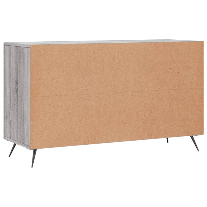 skænk 100x36x60 cm konstrueret træ grå sonoma-eg