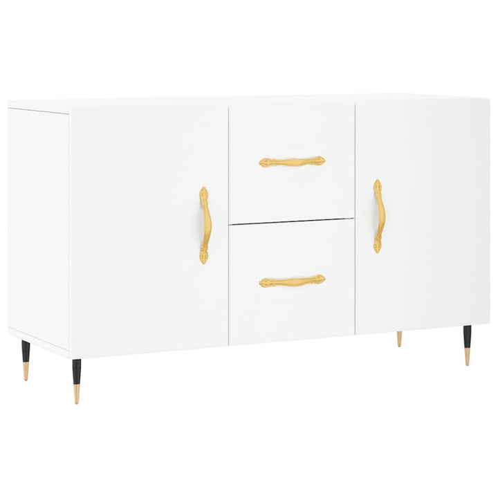 skænk 100x36x60 cm konstrueret træ hvid