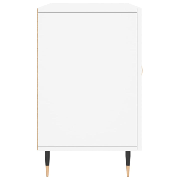 skænk 100x36x60 cm konstrueret træ hvid