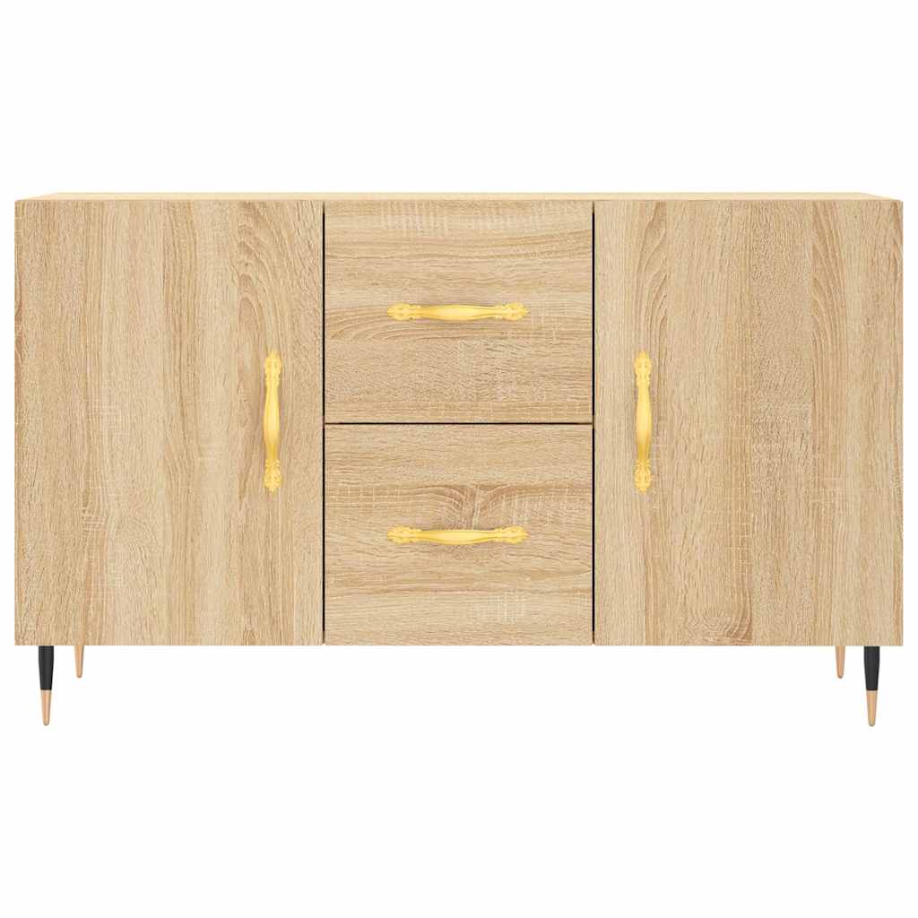 skænk 100x36x60 cm konstrueret træ sonoma-eg