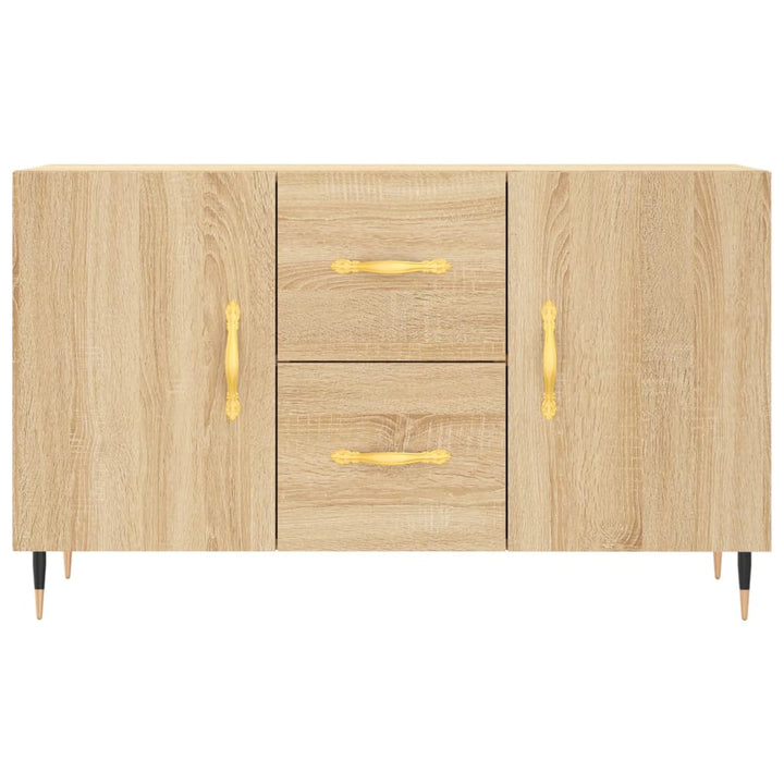 skænk 100x36x60 cm konstrueret træ sonoma-eg