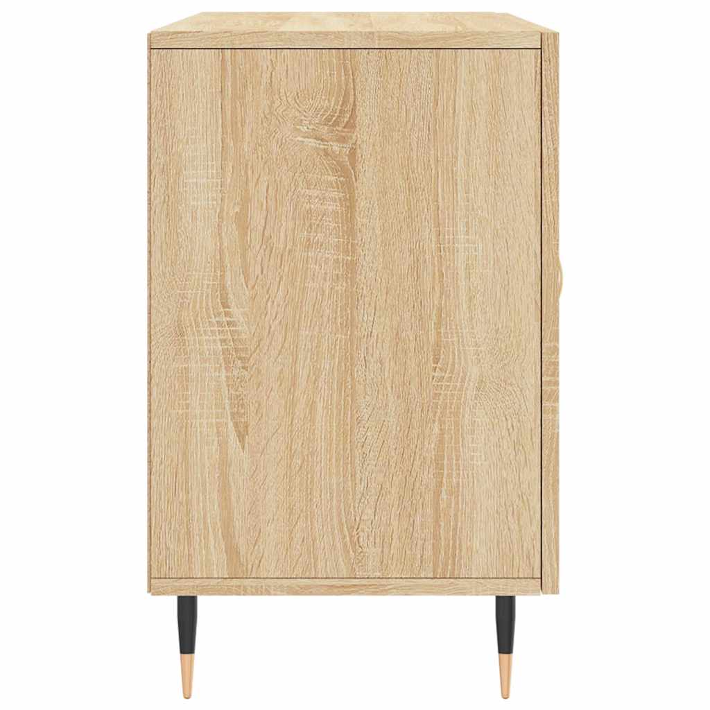 skænk 100x36x60 cm konstrueret træ sonoma-eg