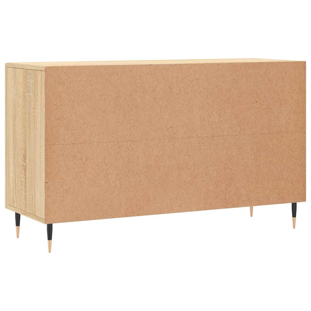 skænk 100x36x60 cm konstrueret træ sonoma-eg