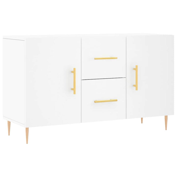skænk 100x36x60 cm konstrueret træ hvid