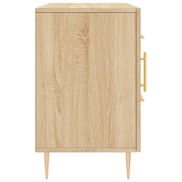 skænk 100x36x60 cm konstrueret træ sonoma-eg