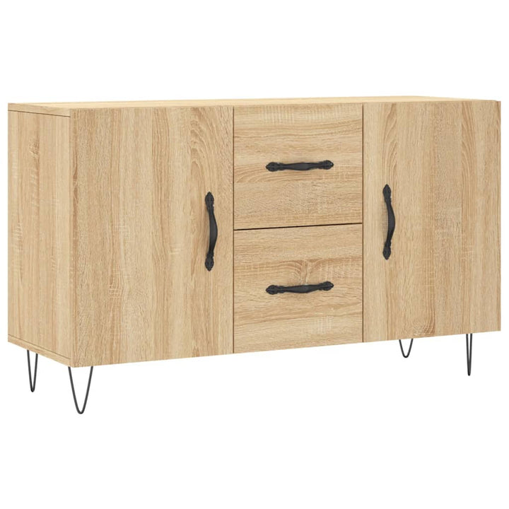 skænk 100x36x60 cm konstrueret træ sonoma-eg