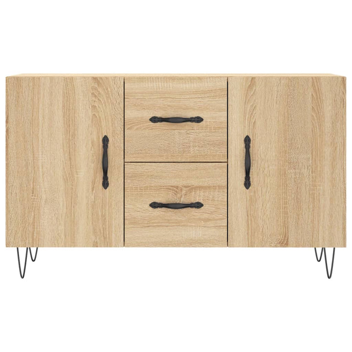 skænk 100x36x60 cm konstrueret træ sonoma-eg