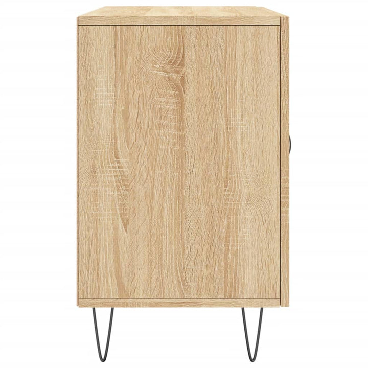 skænk 100x36x60 cm konstrueret træ sonoma-eg