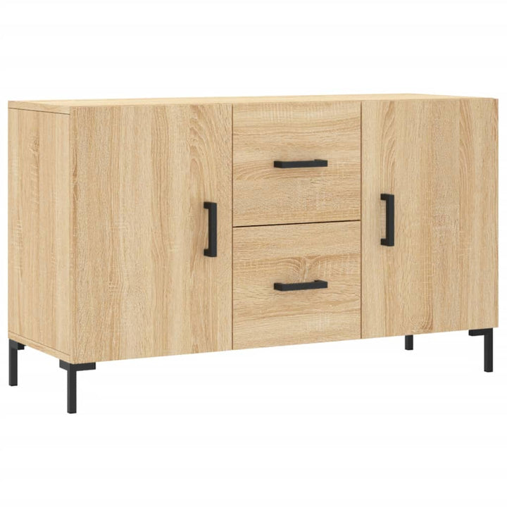 skænk 100x36x60 cm konstrueret træ sonoma-eg