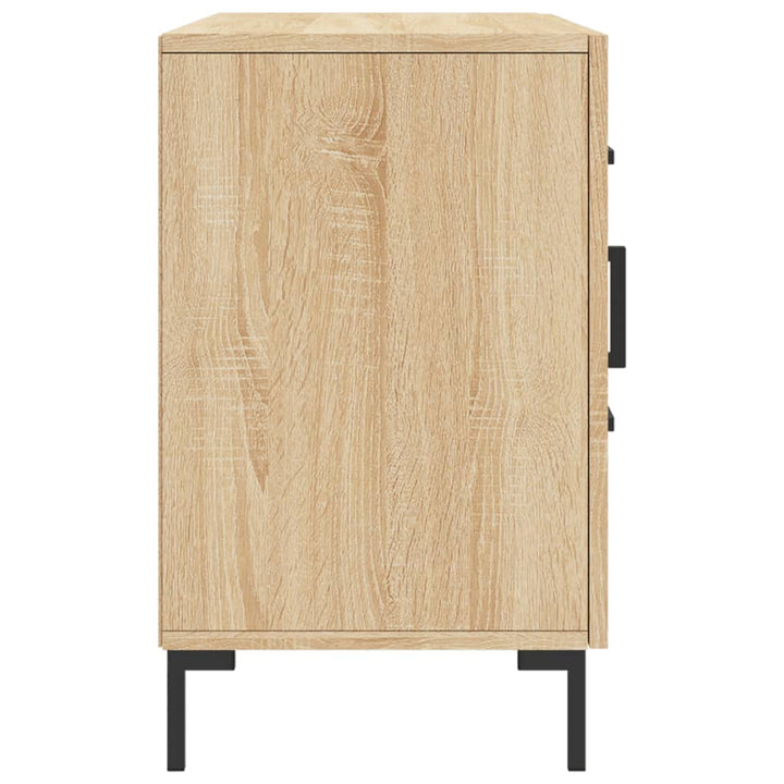 skænk 100x36x60 cm konstrueret træ sonoma-eg