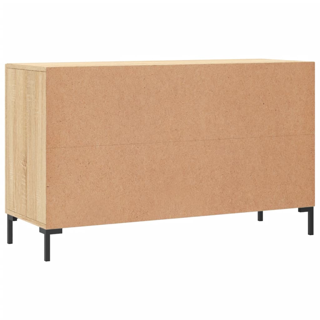 skænk 100x36x60 cm konstrueret træ sonoma-eg