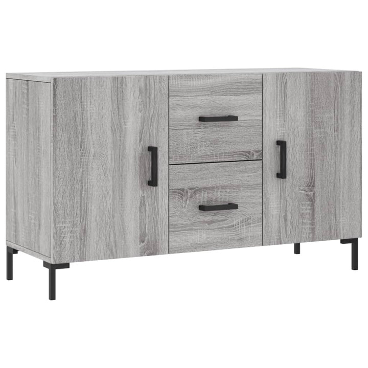 skænk 100x36x60 cm konstrueret træ grå sonoma-eg