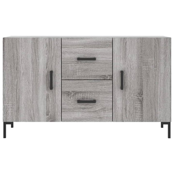 skænk 100x36x60 cm konstrueret træ grå sonoma-eg