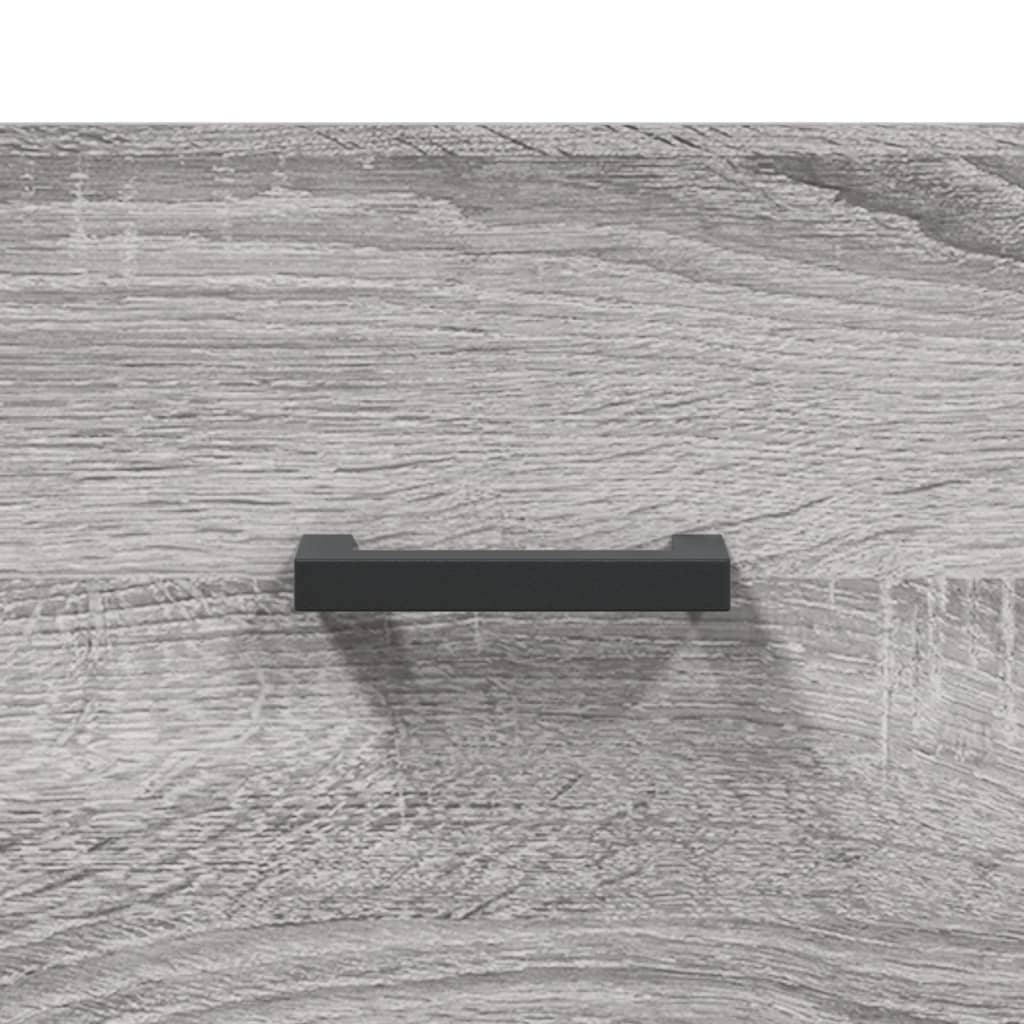 skænk 100x36x60 cm konstrueret træ grå sonoma-eg
