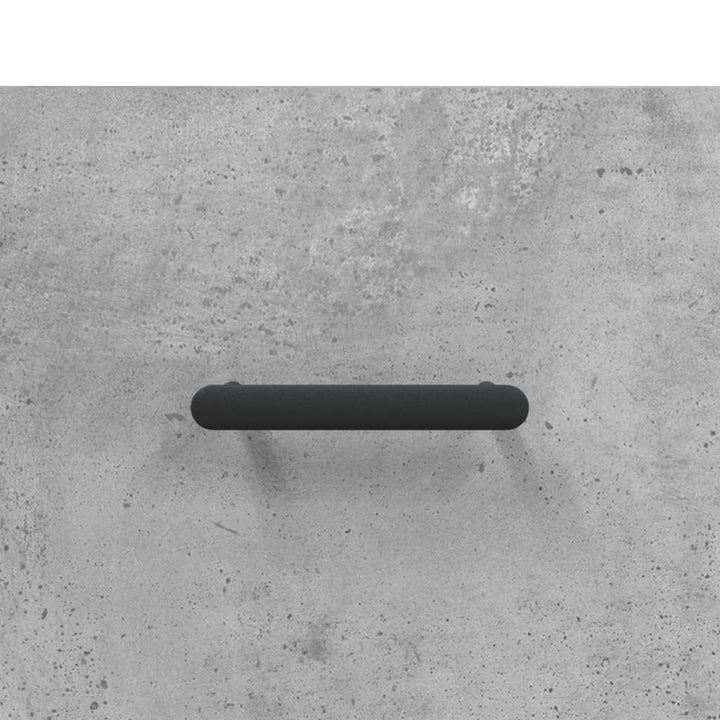 skænk 100x36x60 cm konstrueret træ betongrå