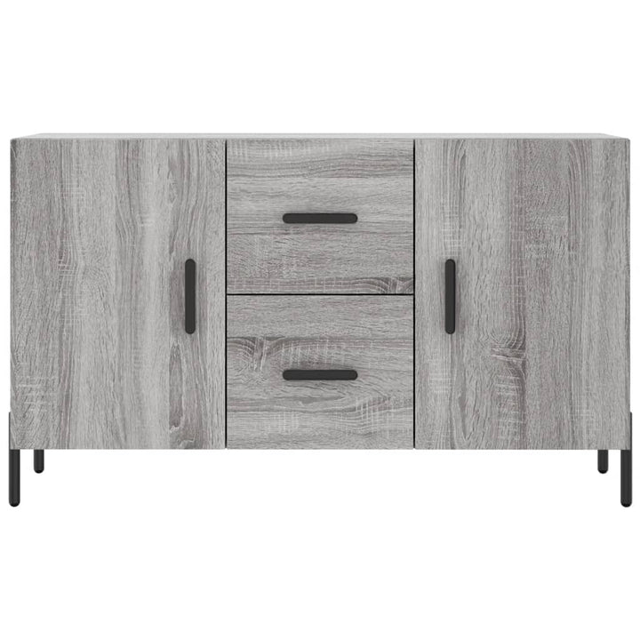 skænk 100x36x60 cm konstrueret træ grå sonoma-eg