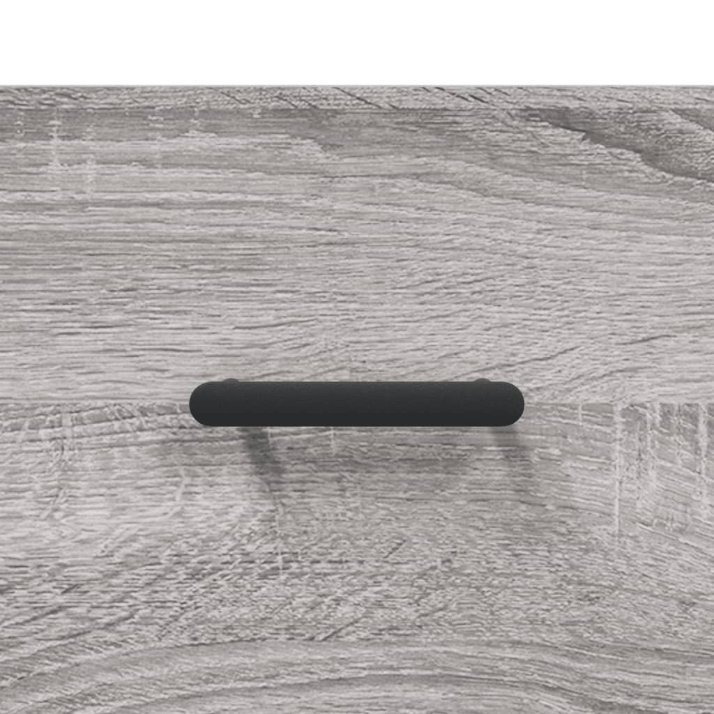 skænk 100x36x60 cm konstrueret træ grå sonoma-eg