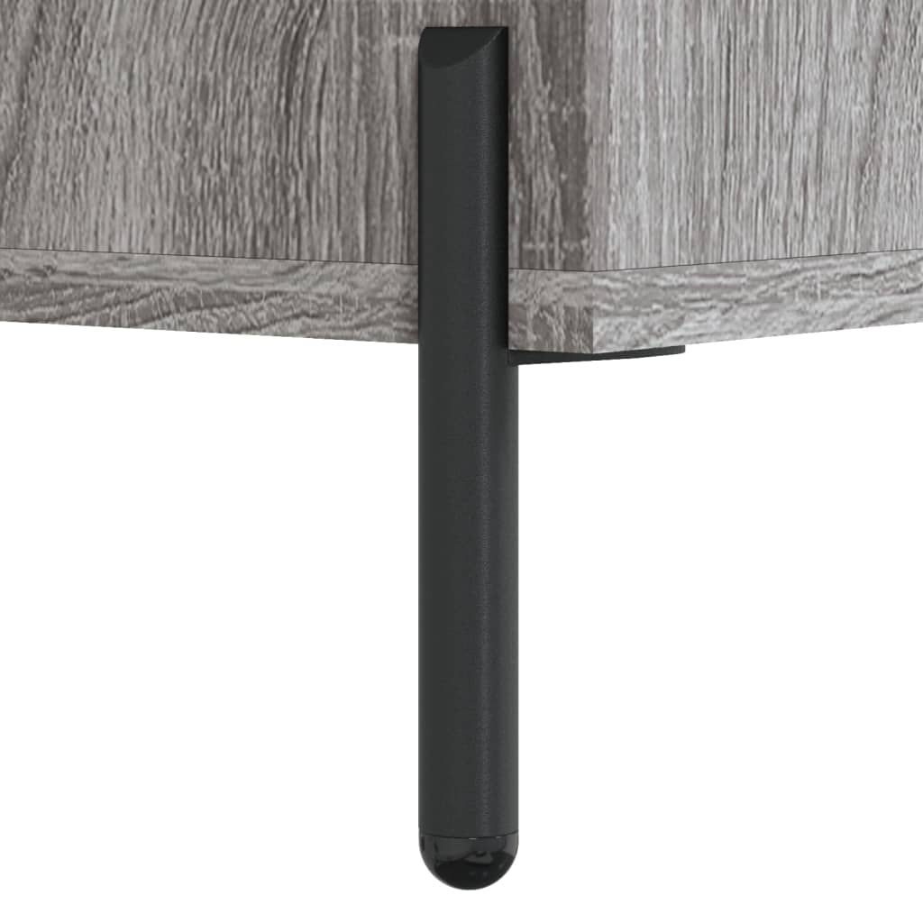 skænk 100x36x60 cm konstrueret træ grå sonoma-eg