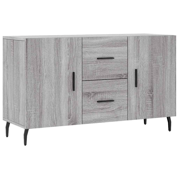 skænk 100x36x60 cm konstrueret træ grå sonoma-eg
