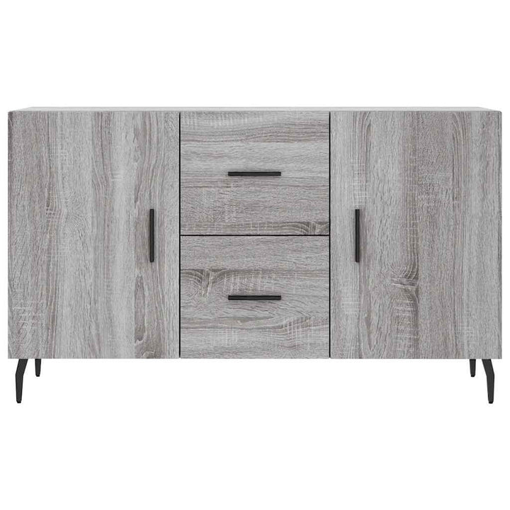 skænk 100x36x60 cm konstrueret træ grå sonoma-eg