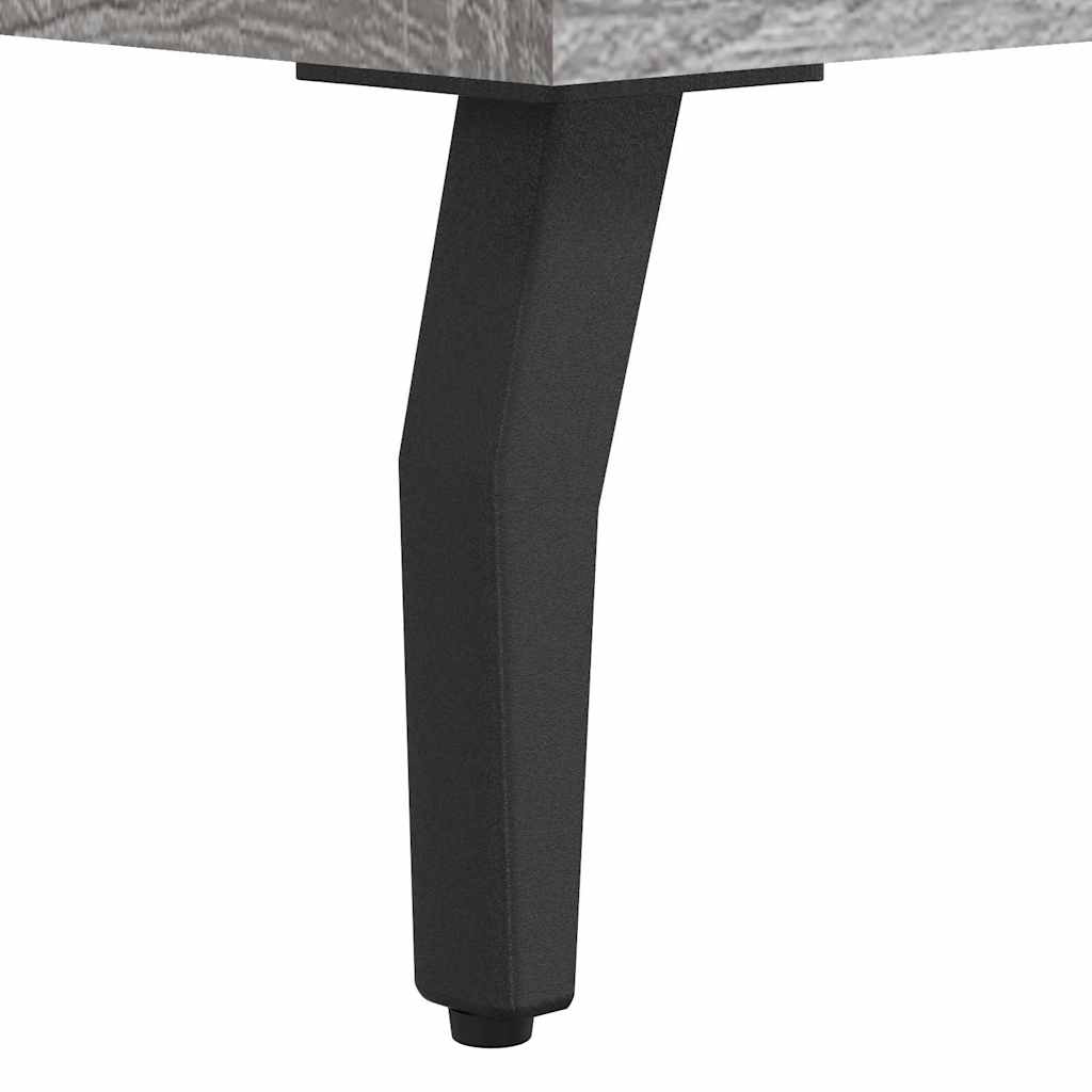 skænk 100x36x60 cm konstrueret træ grå sonoma-eg