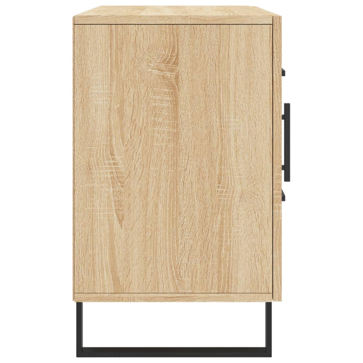 skænk 100x36x60 cm konstrueret træ sonoma-eg
