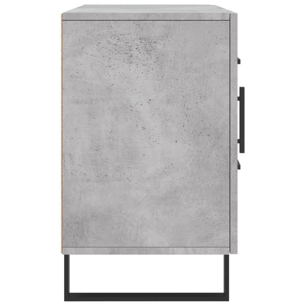 skænk 100x36x60 cm konstrueret træ betongrå